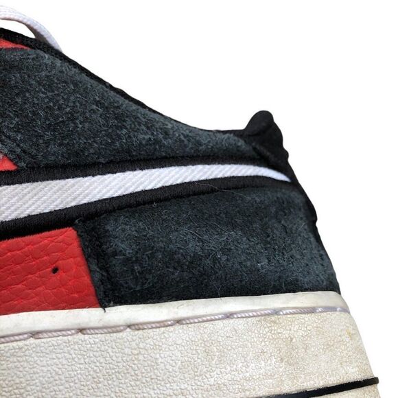 Rare 2018 Nike Air Force 1 Low Mystic Red Black Size 6 - Picture 5 of 16